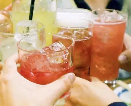 All-you-can-drink (excluding draft beer) (minimum 2 people)