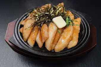 山芋鉄板焼き