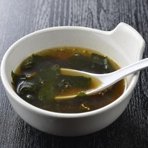 Wakame soup