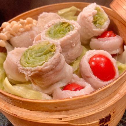 【鍋無】【定番4400円コース】最大2.5時間飲み放題付き！全8品※金,土は2時間制