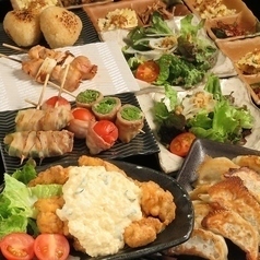 [Easy 3800 yen course♪] 6 dishes with 2.5 hours of all-you-can-drink◎