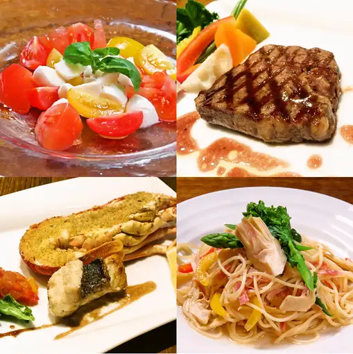 【12/24～25限定！】★。・・クリスマス特別ディナーコース・・。★お料理7品　6000円（税込）