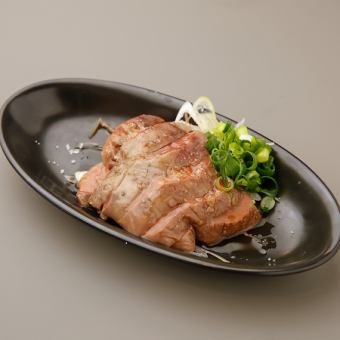 Foie gras liver roasted sashimi ~ salted sesame oil ~