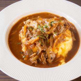 ふわとろたまごのオムハヤシ