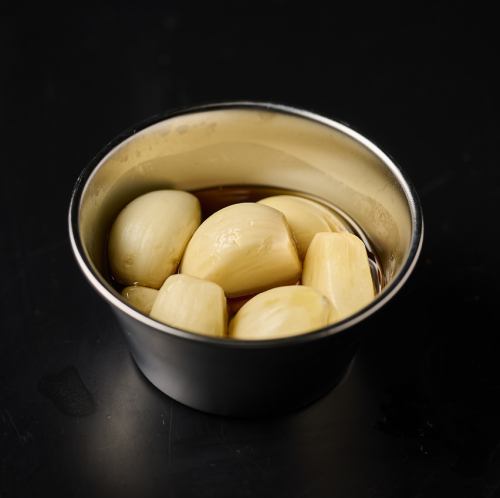 ニンニクのホイール焼き