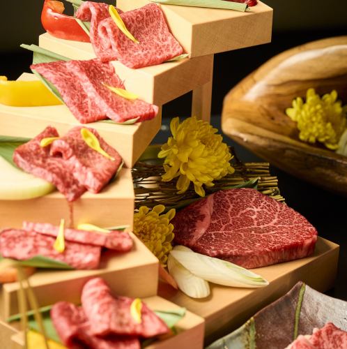 上質な宮崎牛を心ゆくまで堪能『宮崎牛の盛りあわせ』