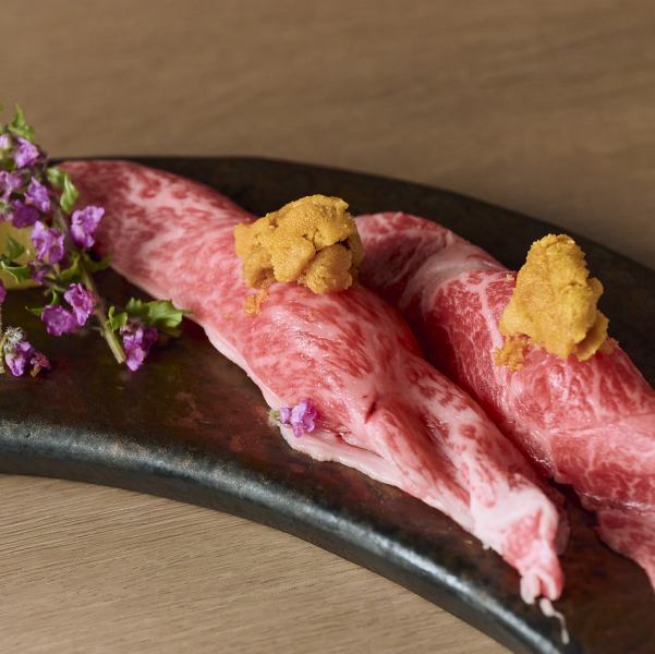 とろける旨味を『肉寿司』で贅沢に