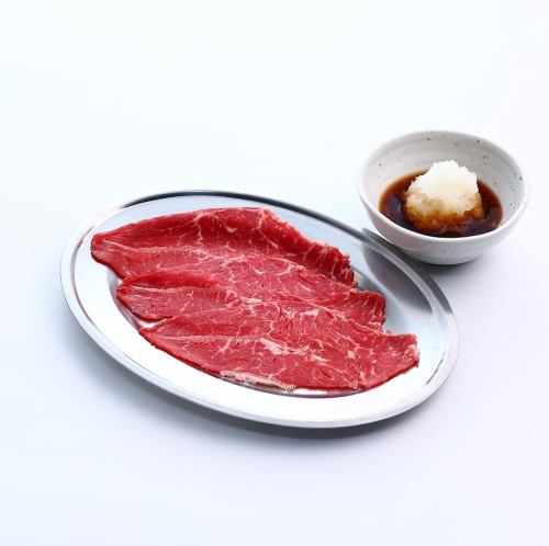 ミスジ焼きしゃぶおろしポン酢