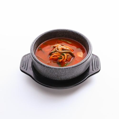 ユッケジャンスープ(ハーフ)