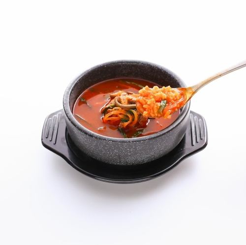 ユッケジャンクッパ(ハーフ)