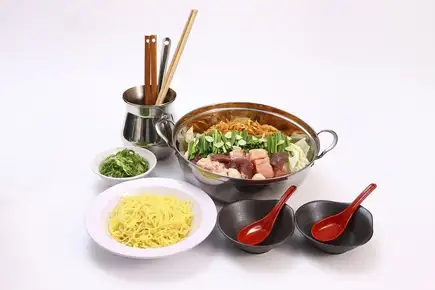 厳選ミックスもつ鍋コース (地鶏醤油・塩・チゲ)