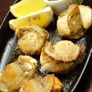 ホタテのバター焼き