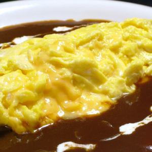 とろ～りチーズオムレツ/オムレツデミソース