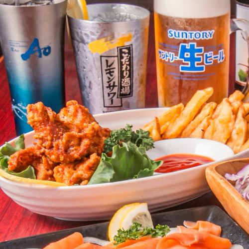 チャンピオン受賞の特製から揚げ