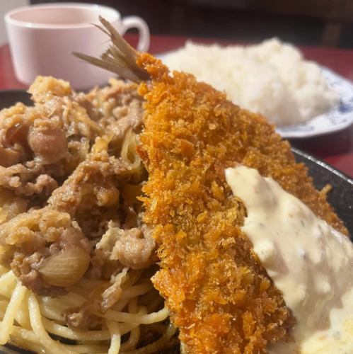 ハンター焼き＆アジフライ