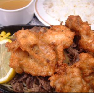 ハンター焼き＆特製唐揚げ2個