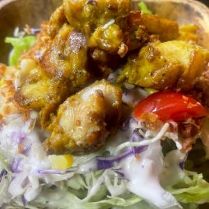 アラビアングリルチキンサラダ