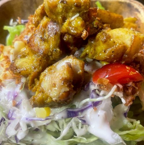 アラビアングリルチキンサラダ