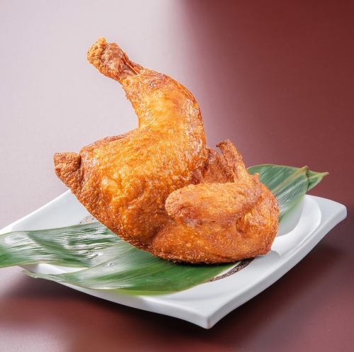 豪快若鶏半身揚げ
