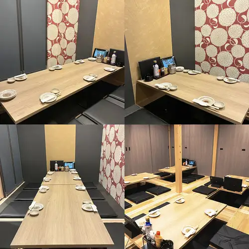 Private rooms available for 2 to 66 people.