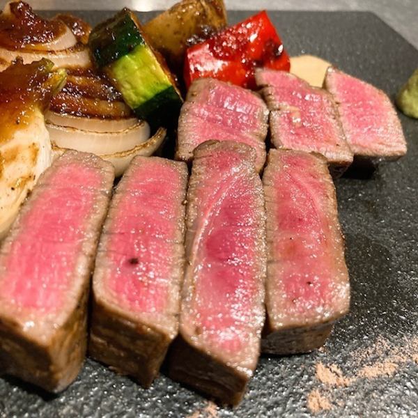 We offer the highest grade ``Specially Selected'' Wagyu beef.
