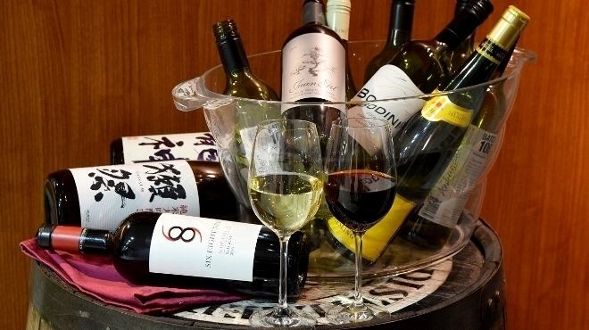 We have a variety of wines that go well with teppanyaki dishes.