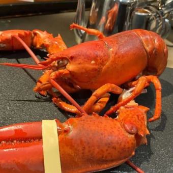 ～特選～オマール海老・活鮑ソテー・シャトーブリアン　※お料理のみ