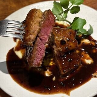 Beef fillet and foie gras Rossini style