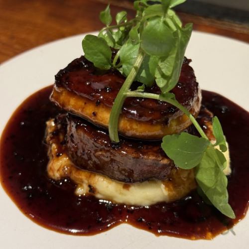 Beef fillet and foie gras Rossini style