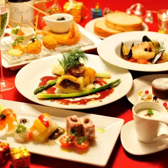 12月24/25日◇◇Xmasディナー鉄板焼きコース◇◇シャトーブリアン／鮑／フォアグラ  