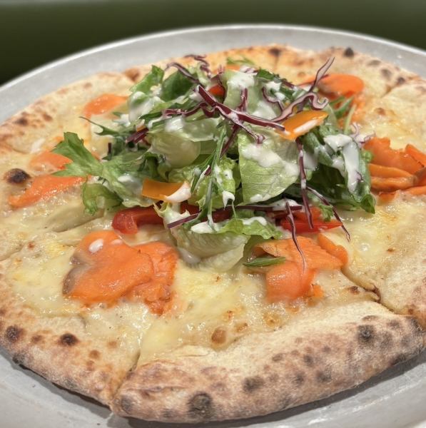 【ピザ】サイズも選べる(S/M)定番のものから変わり種まで多数メニューあり