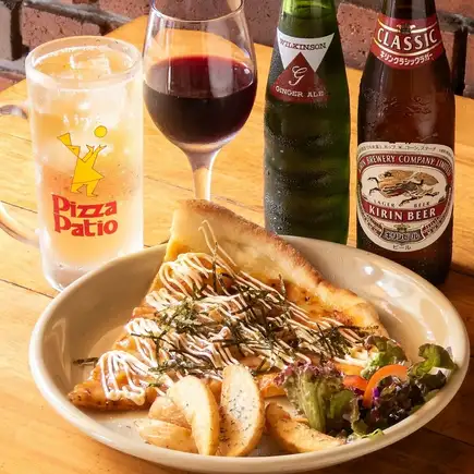 【ソフトドリンク付き】ディナー限定！カットピザが選べるちょっと飲みセット1400円(税込)