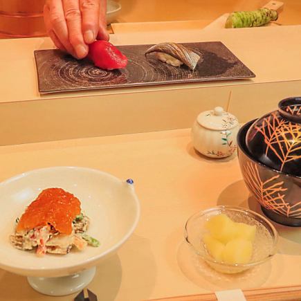 ◆Naruto Sushi Course (Lunch/Dinner)◆ A sushi-based course made with ingredients carefully selected by the chef
