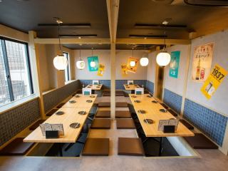 Small gatherings are also welcome! We offer a variety of private spaces of different sizes!! Perfect for dates, company parties, farewell and welcome parties, and many other occasions.
