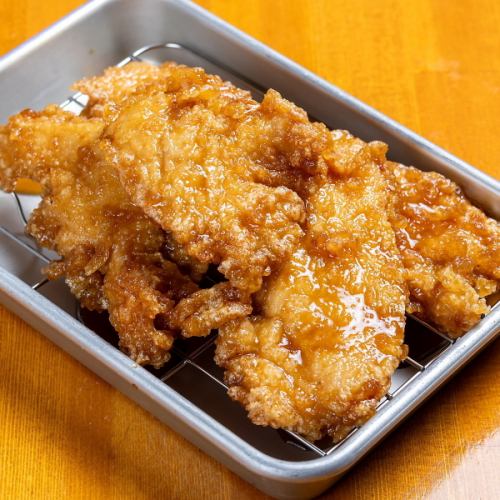 Special sauce fried chicken thigh