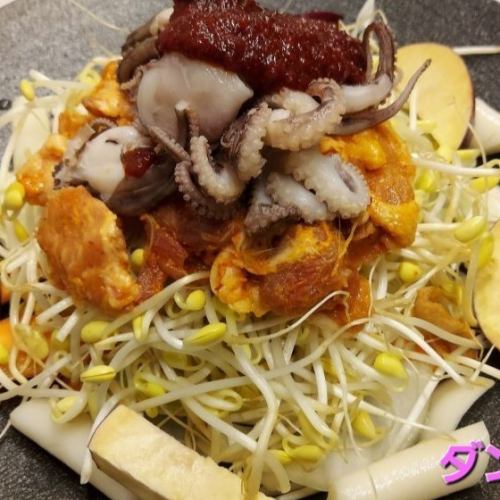 ◎人気のチュクミサムギョプサル炒め