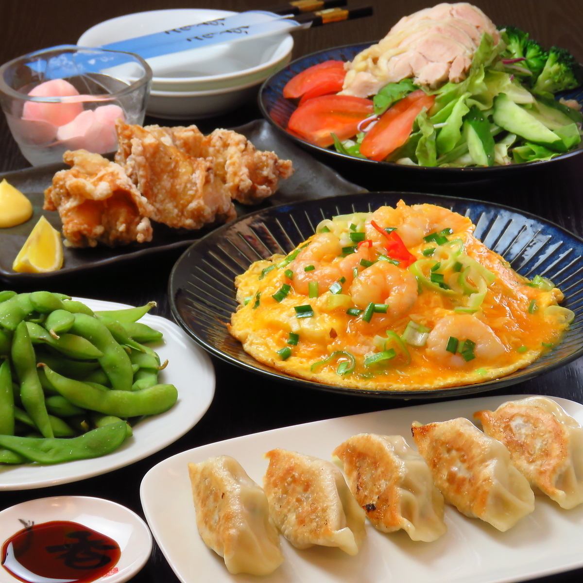 We offer a 6-course, 2-hour all-you-can-drink course for 2,280 yen (tax included)!