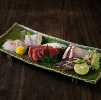兆治の鮮魚造り盛り合わせ 一人前