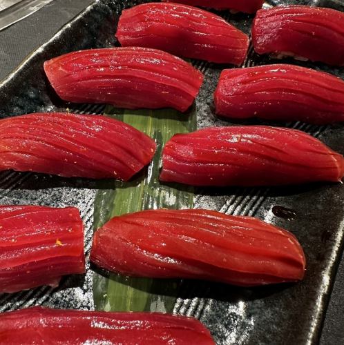 天然生本鮪握り
