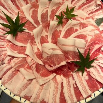 アグー豚しゃぶしゃぶ※要予約