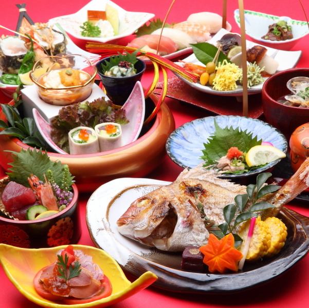 [Otogiya] 無限暢飲套餐 3,980 日元～☆ 非常適合宴會、歡迎和告別派對、娛樂和晚餐。豐富的課程內容☆