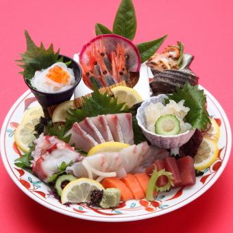 Assorted medium plate sashimi