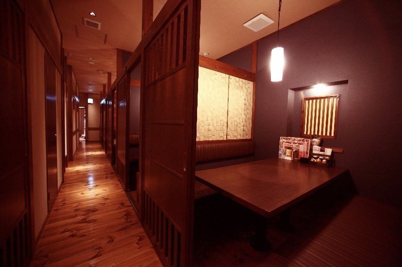 A private room with atmosphere is perfect for a date ♪