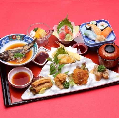 Aoi Gozen Deep Fried Food Plate