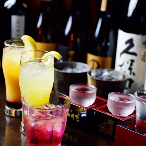 All-you-can-drink course 1,980 yen for 2 hours