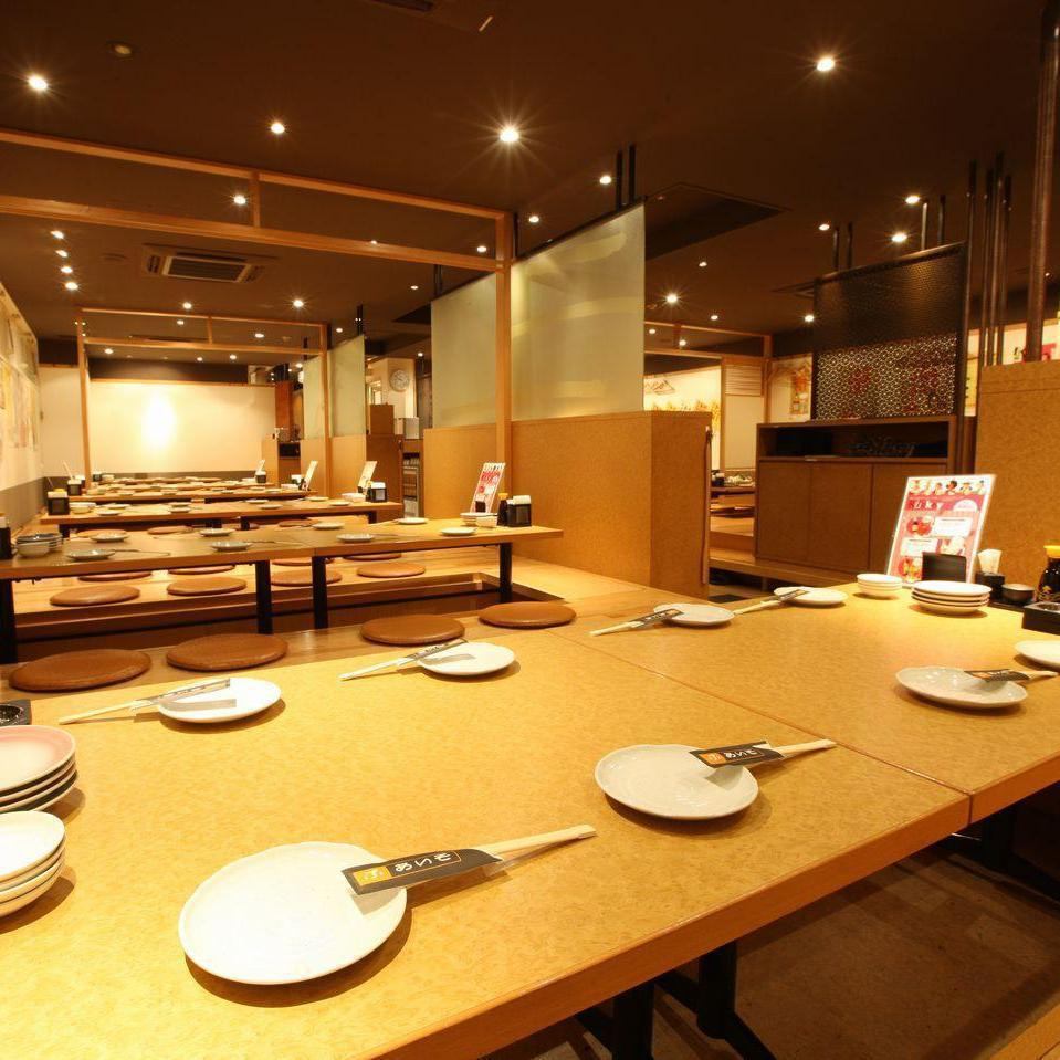 Full of private rooms with sunken kotatsu ★1 minute from Hondori tram stop★Banquet course from 2,800 yen