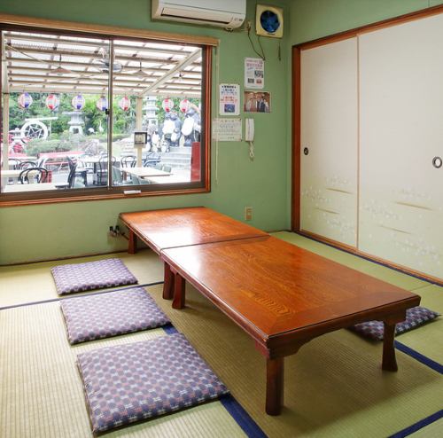 Private room x tatami mat perfect for banquets ◎