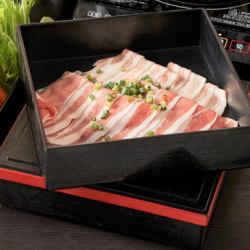 ≪Shabu-shabu added≫ Pork box