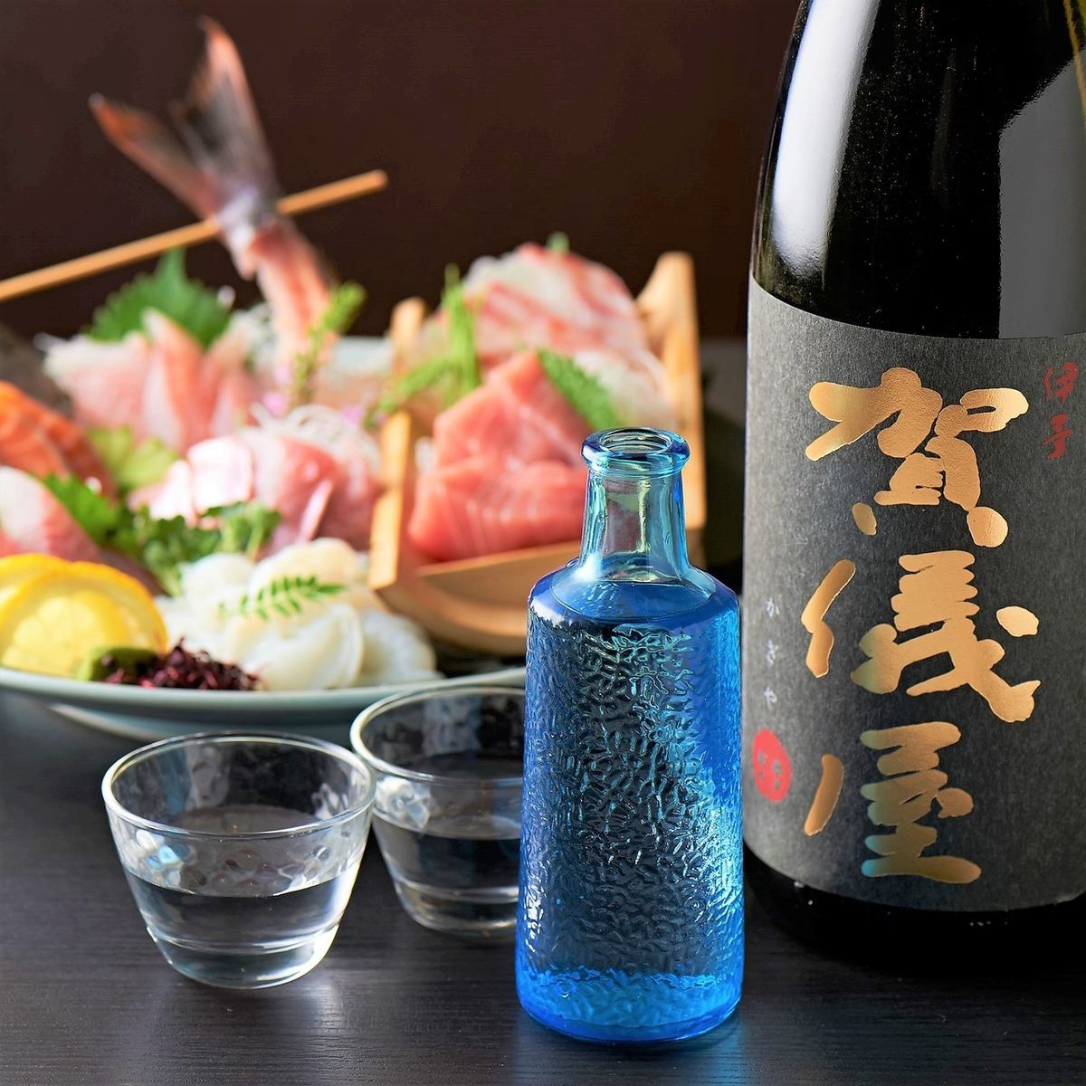 [All-you-can-drink on Friday and the day before holidays] Seasonal fresh fish with a total of 12 courses 5,500 yen