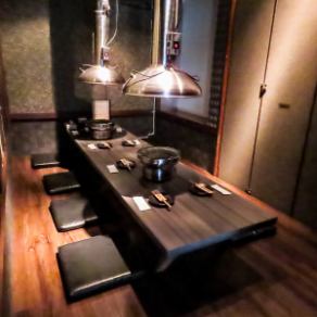 【完全個室6名様まで1卓】ご家族の団らんや女子会、記念日、外せない接待など幅広いシチュエーションでご利用いただけます♪小さなお子さまがいらっしゃる方も周りの目を気にせず過ごせるので、リラックスして心ゆくまでお料理を堪能できる！ぜひご予約ください◎